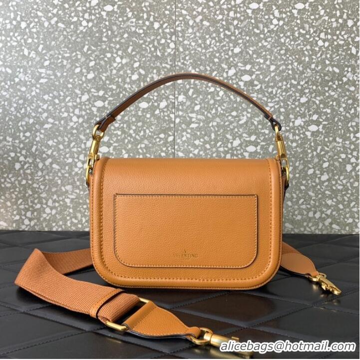 Traditional Specials VALENTINO Loco calfskin leather bag B0M98 Apricot