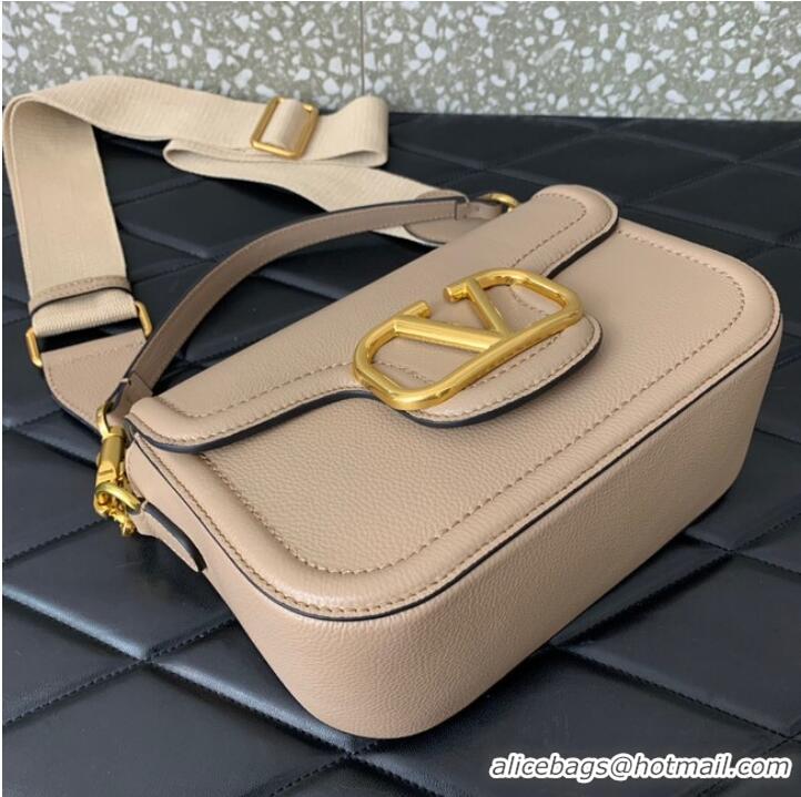 Buy Cheapest VALENTINO Loco calfskin leather bag B0M98 Cream