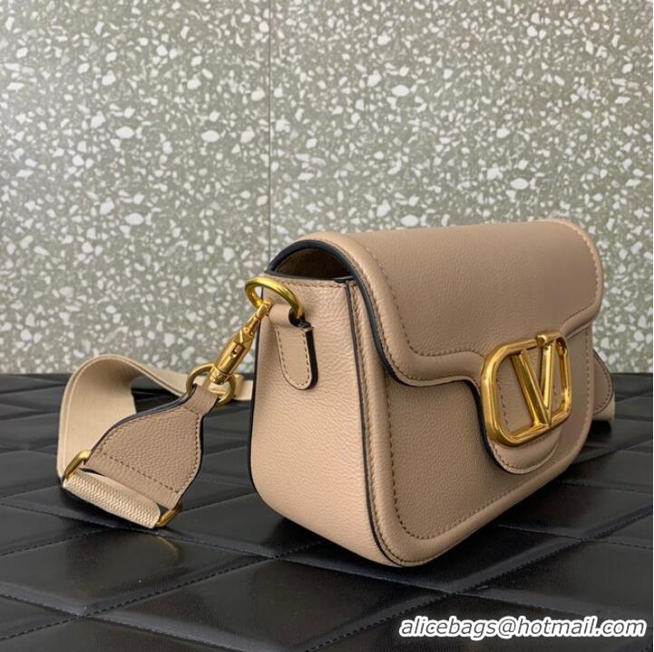 Buy Cheapest VALENTINO Loco calfskin leather bag B0M98 Cream