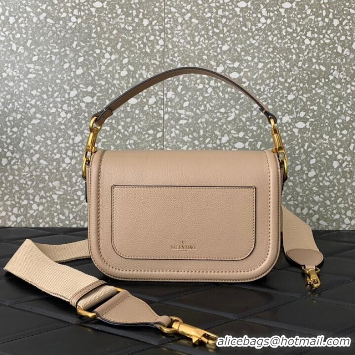 Buy Cheapest VALENTINO Loco calfskin leather bag B0M98 Cream