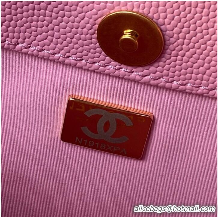 Unique Grade Chanel SMALL HOBO BAG AS4597 PINK