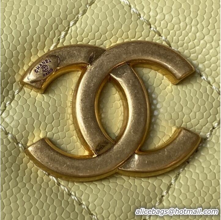 Top Quality Chanel SMALL HOBO BAG AS4597 YELLOW