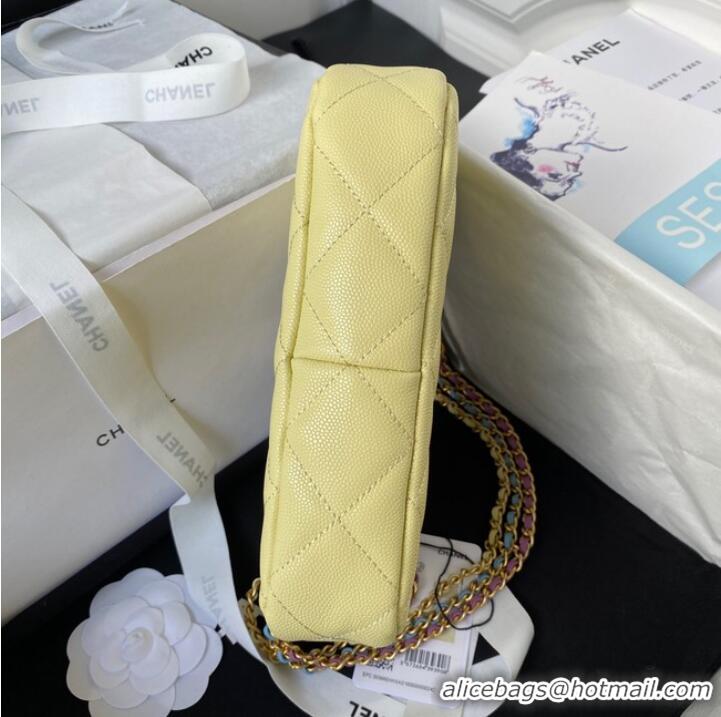 Top Quality Chanel SMALL HOBO BAG AS4597 YELLOW