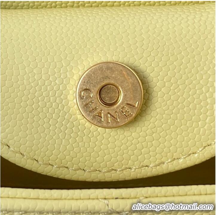 Top Quality Chanel SMALL HOBO BAG AS4597 YELLOW