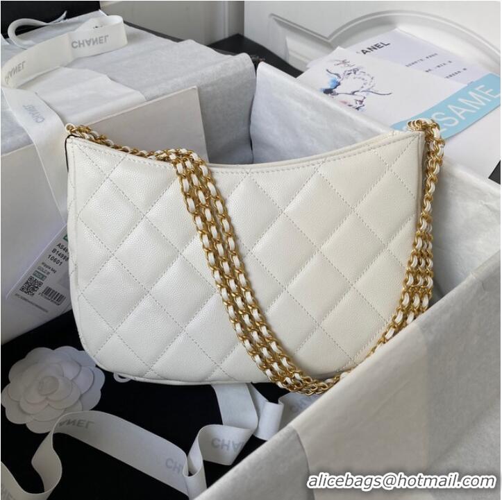 Affordable Price Chanel SMALL HOBO BAG AS4612 WHITE