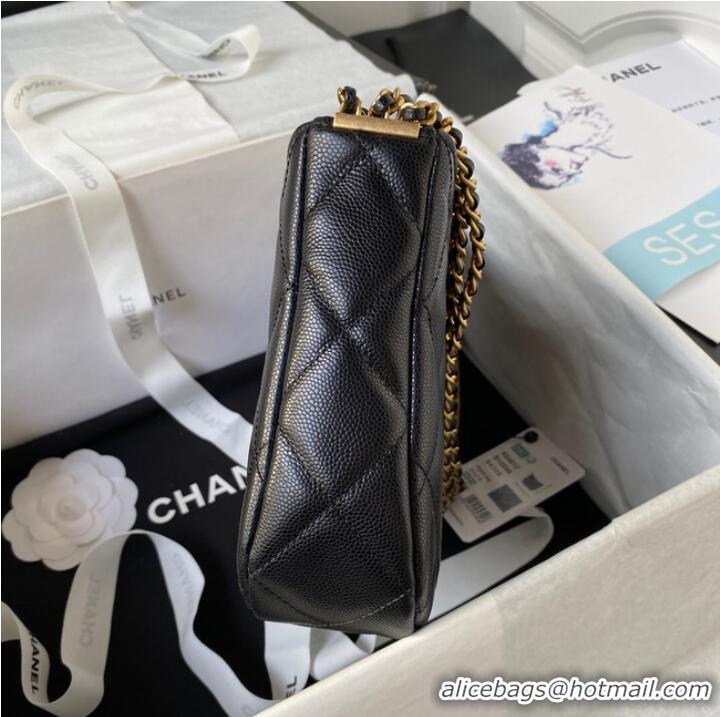 Good Product Chanel SMALL HOBO BAG AS4612 BLACK