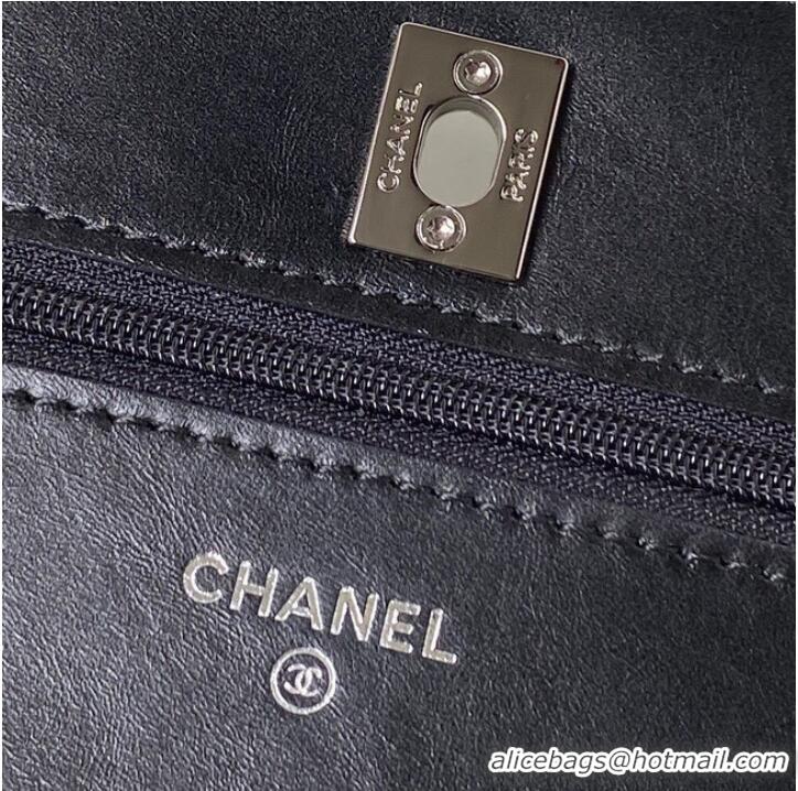 Reasonable Price Chanel WALLET ON CHAIN AP3645 BLACK