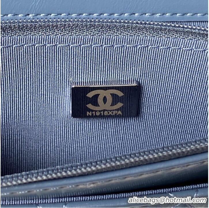 Popular Style Chanel WALLET ON CHAIN AP3645 BLUE