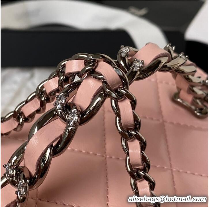 Unique Discount Chanel CLUTCH WITH CHAIN AP3593 Pink