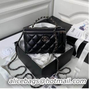 Inexpensive Chanel CLUTCH WITH CHAIN AP3593 Black