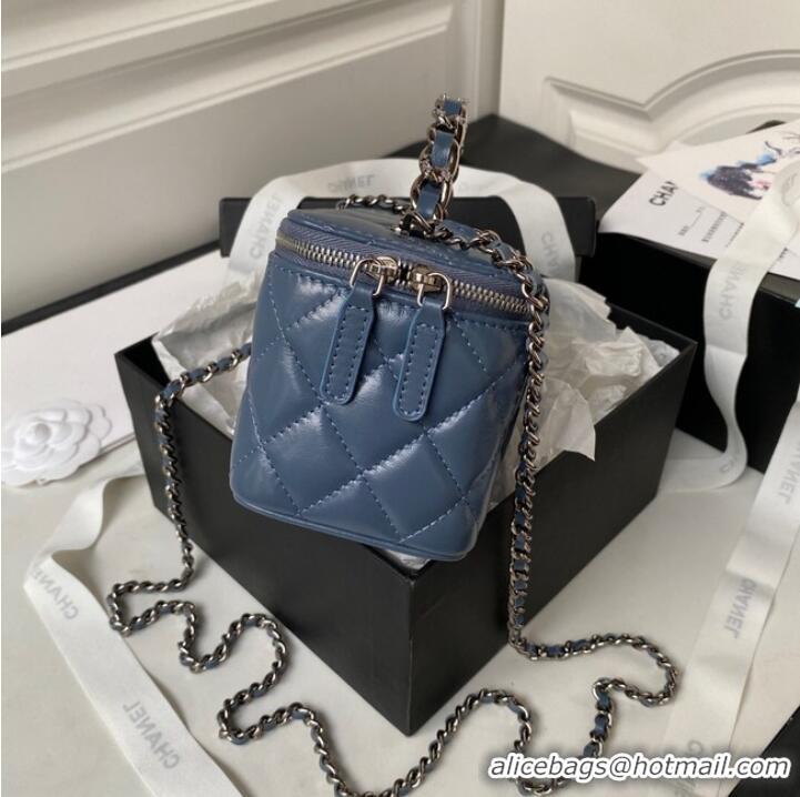 Pretty Style Chanel CLUTCH WITH CHAIN AP3593 Blue