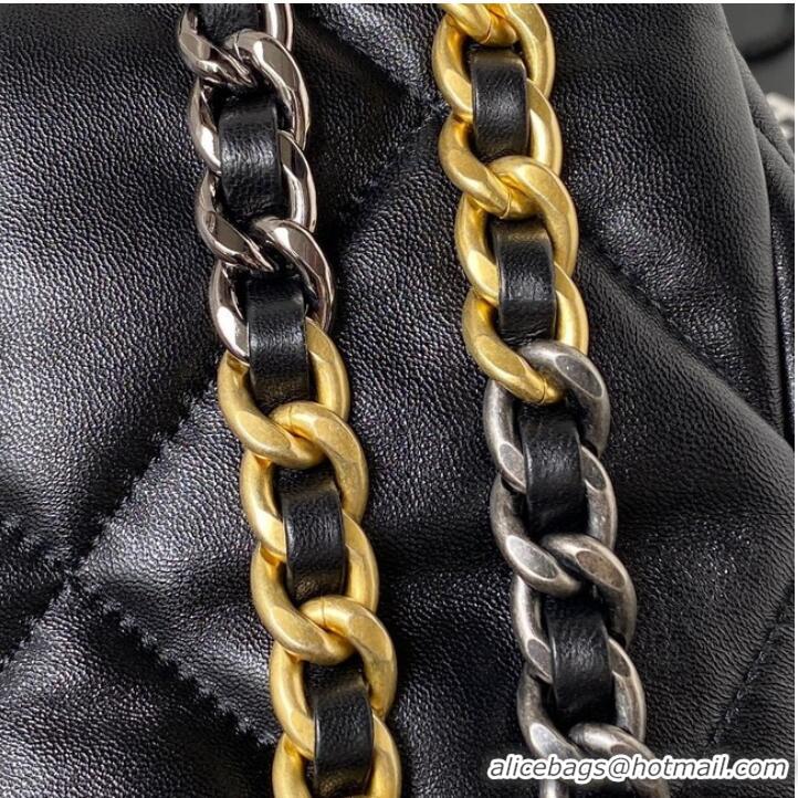 Top Grade CHANEL 19 BACKPACK AS4223 Black