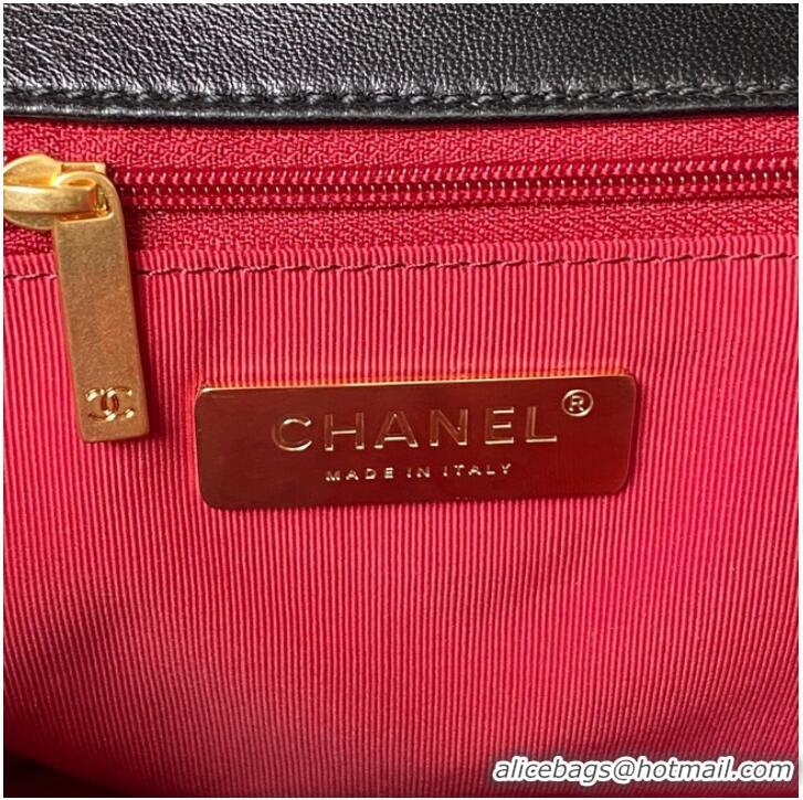 Top Grade CHANEL 19 BACKPACK AS4223 Black