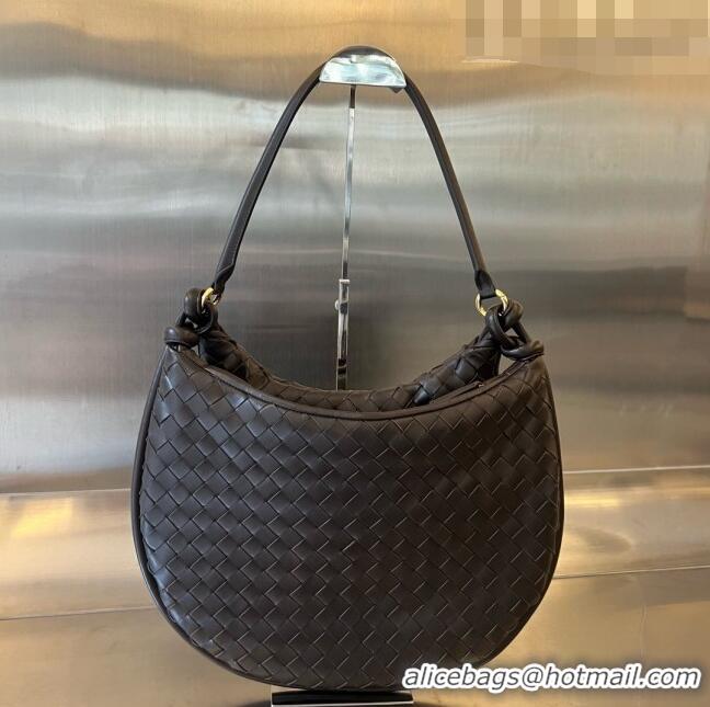 Pretty Style Bottega Veneta Large Gemelli Shoulder Bag in Intrecciato Leather Fondant 764053 Brown 2023