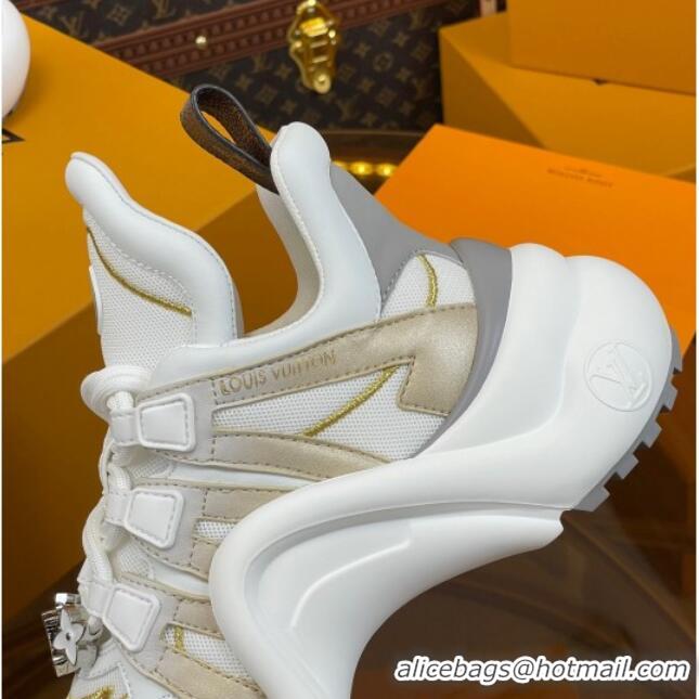 Popular Style Louis Vuitton LV Archlight Sneakers in Mesh and Leather with Charm 121020