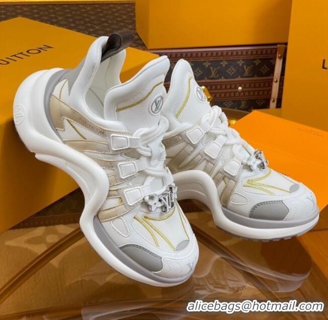 Popular Style Louis Vuitton LV Archlight Sneakers in Mesh and Leather with Charm 121020