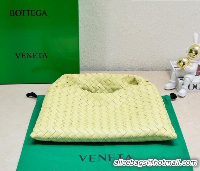 Good Taste Bottega Veneta Small Hop Hobo Bag Intrecciato Calf Leather 763966 Camomile Yellow 2023