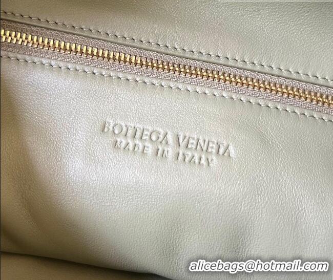 Promotional Bottega Veneta Large Hop Hobo Bag Intrecciato Calf Leather 763970 Travetine Green 2023