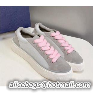 Top Design Dior B33 Low-top Sneakers in Oblique Jacquard and Suede Grey/White 926004