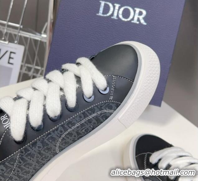 Best Price Dior B33 Low-top Sneakers in Oblique Jacquard and Smooth Calfskin Black 926007