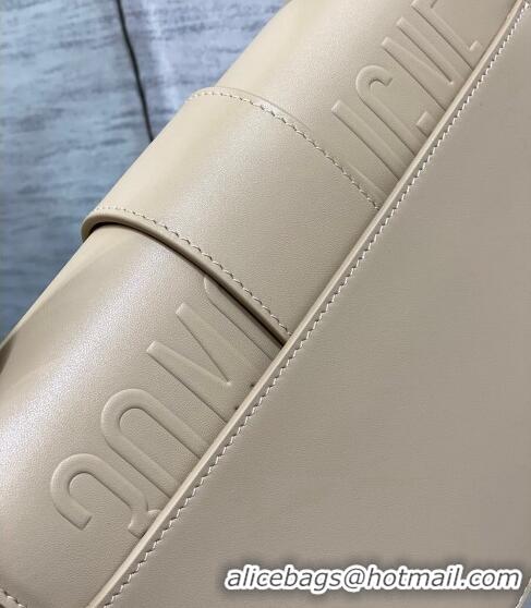 Well Crafted Dior 30 Montaigne Bag in Box Calfskin DR111502 Light Beige