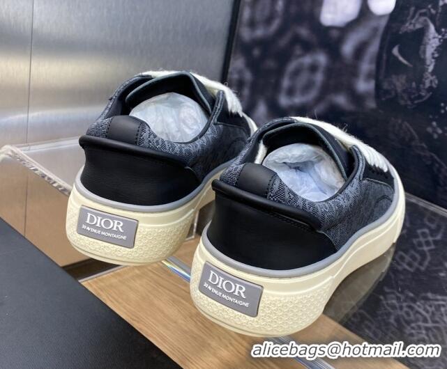 Purchase Dior B33 Low-top Sneakers in Black Oblique Jacquard and Leather 103089