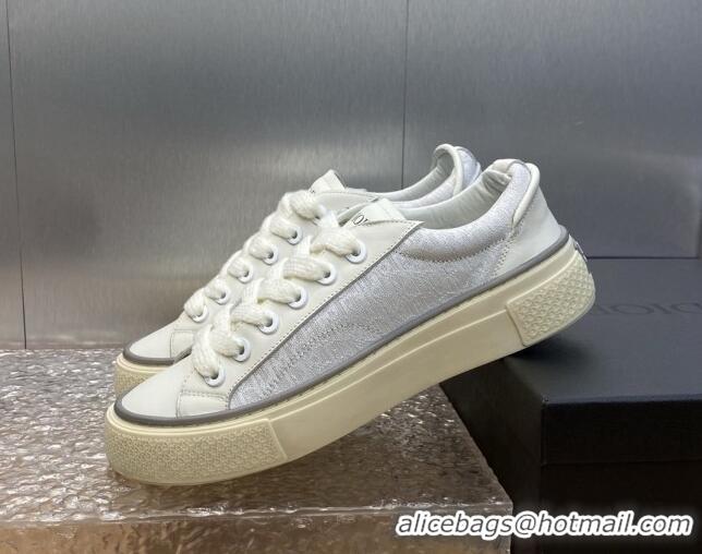 Big Discount Dior B33 Low-top Sneakers in White Oblique Jacquard and Leather 103090