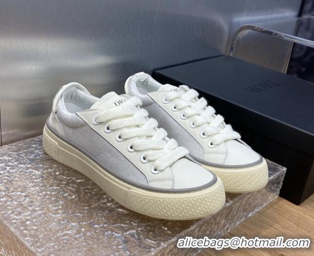 Big Discount Dior B33 Low-top Sneakers in White Oblique Jacquard and Leather 103090