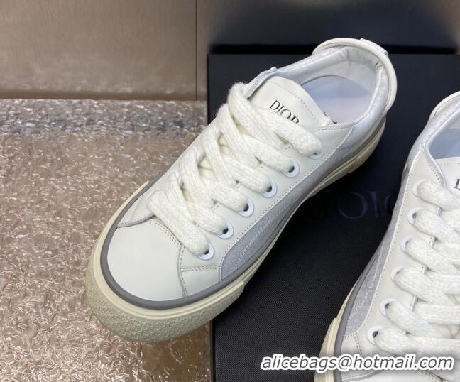 Big Discount Dior B33 Low-top Sneakers in White Oblique Jacquard and Leather 103090