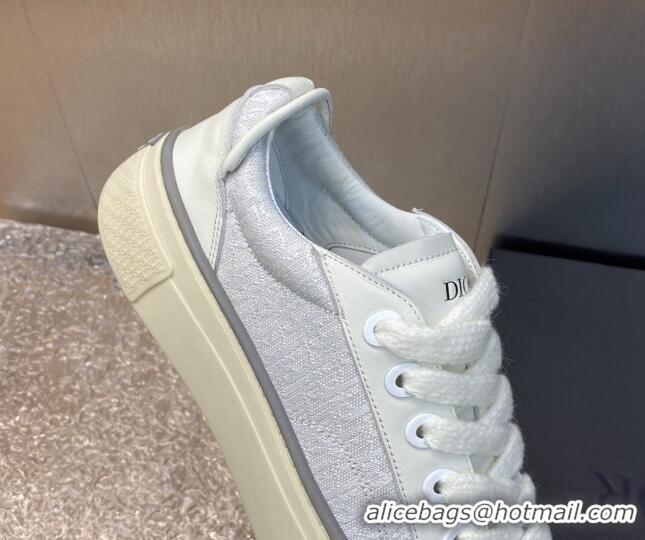 Big Discount Dior B33 Low-top Sneakers in White Oblique Jacquard and Leather 103090