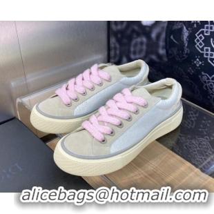 Unique Style Dior B33 Low-top Sneakers in Oblique Jacquard and Suede Grey/White 103096