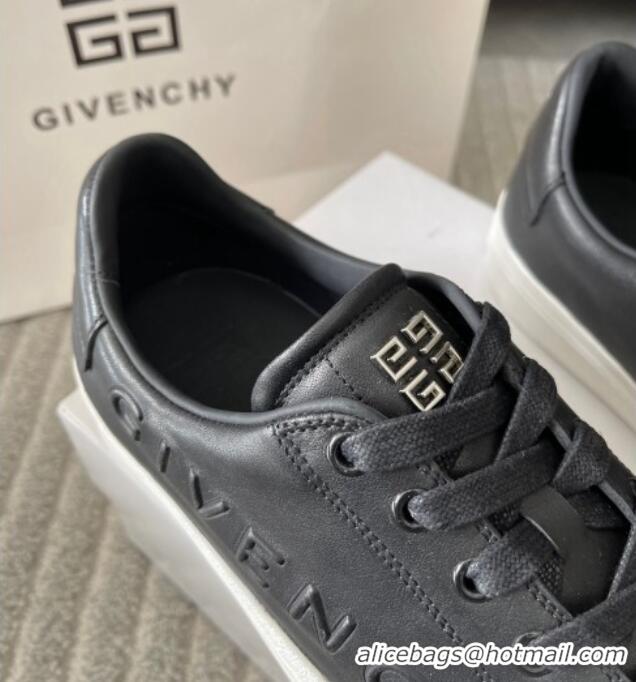 Shop Cheap Givenchy City Sport Sneakers in GIVENCHY Leather Black 401038