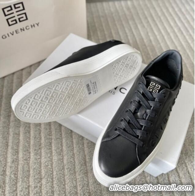 Shop Cheap Givenchy City Sport Sneakers in GIVENCHY Leather Black 401038