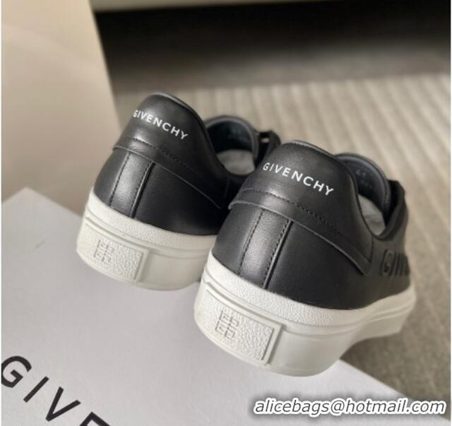 Shop Cheap Givenchy City Sport Sneakers in GIVENCHY Leather Black 401038