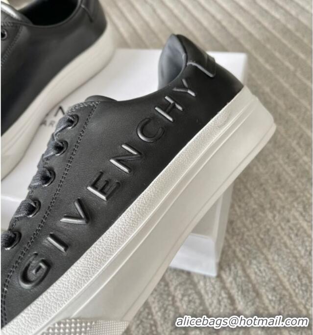 Shop Cheap Givenchy City Sport Sneakers in GIVENCHY Leather Black 401038