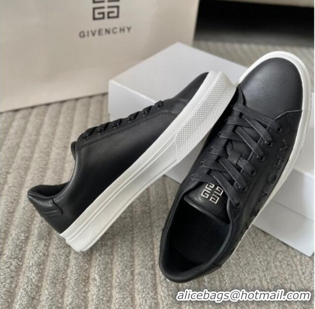 Shop Cheap Givenchy City Sport Sneakers in GIVENCHY Leather Black 401038