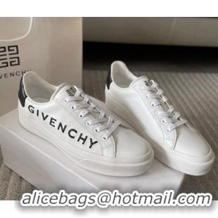 Good Product Givenchy City Sport Sneakers in GIVENCHY Leather White1 /Black 401041