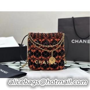 Top Grade CHANEL 22 MINI HANDBAG AS3980 Orange