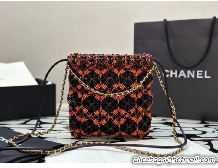 Top Grade CHANEL 22 MINI HANDBAG AS3980 Orange