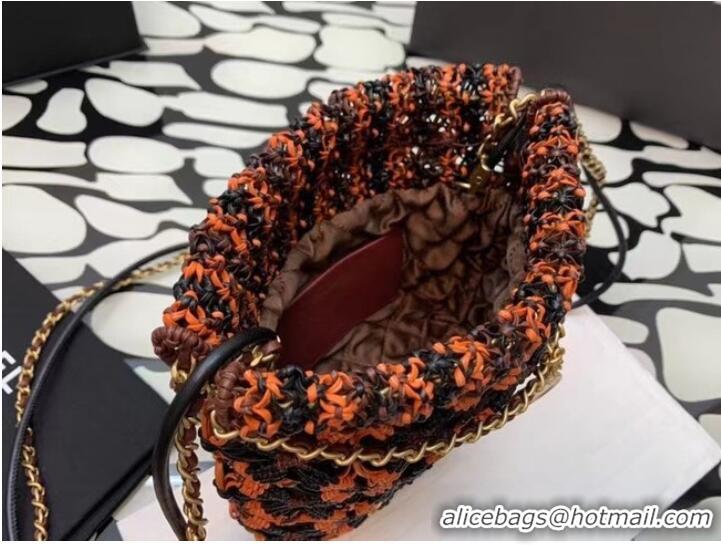 Top Grade CHANEL 22 MINI HANDBAG AS3980 Orange