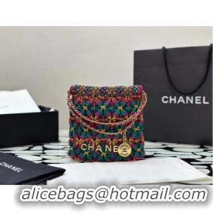 Buy Promotional CHANEL 22 MINI HANDBAG AS3980 Rainbow