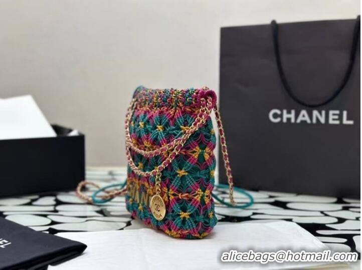 Buy Promotional CHANEL 22 MINI HANDBAG AS3980 Rainbow