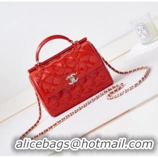 Good Looking Chanel SMALL BOX BAG AS4511 Red