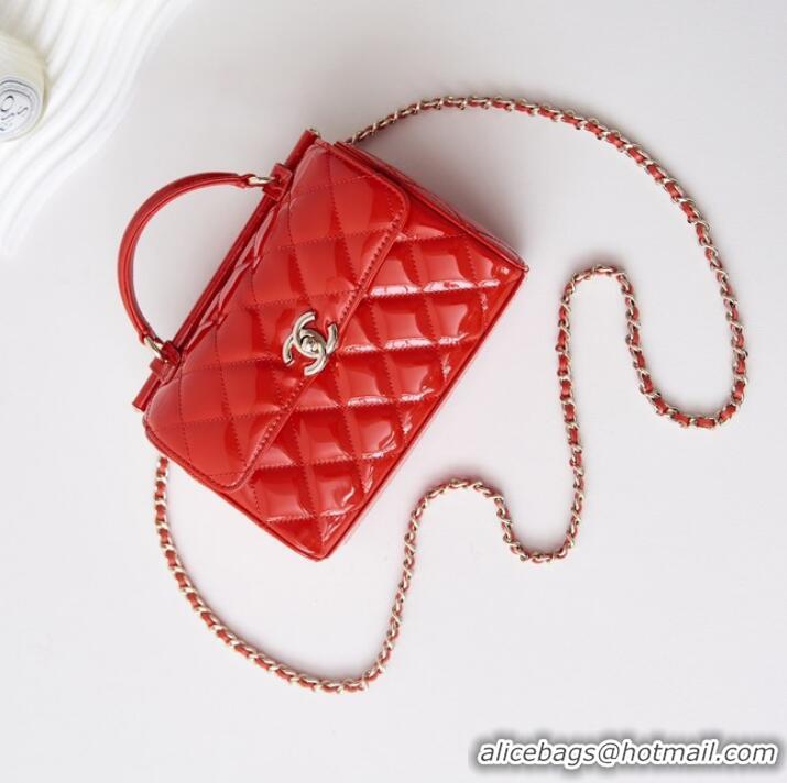 Good Looking Chanel SMALL BOX BAG AS4511 Red