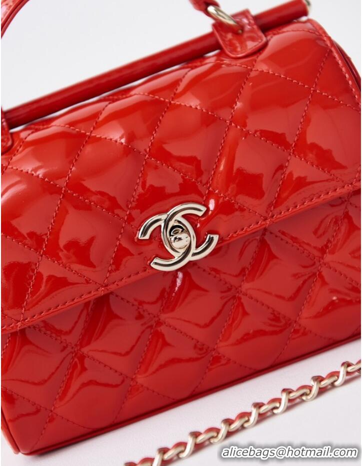 Good Looking Chanel SMALL BOX BAG AS4511 Red