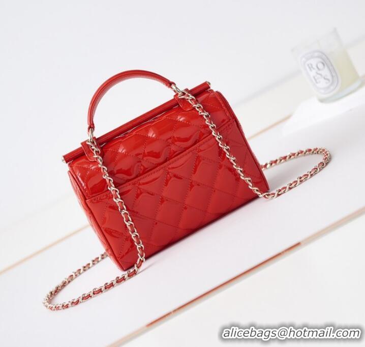 Good Looking Chanel SMALL BOX BAG AS4511 Red