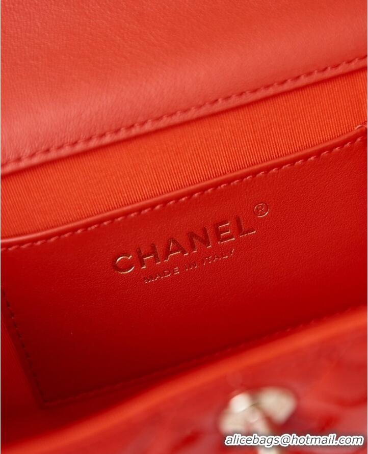 Good Looking Chanel SMALL BOX BAG AS4511 Red