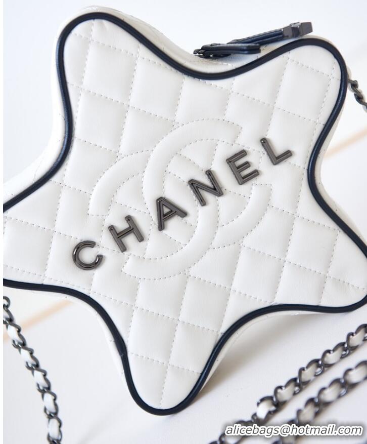 Best Price Chanel 24C Star Bag AS4579 White