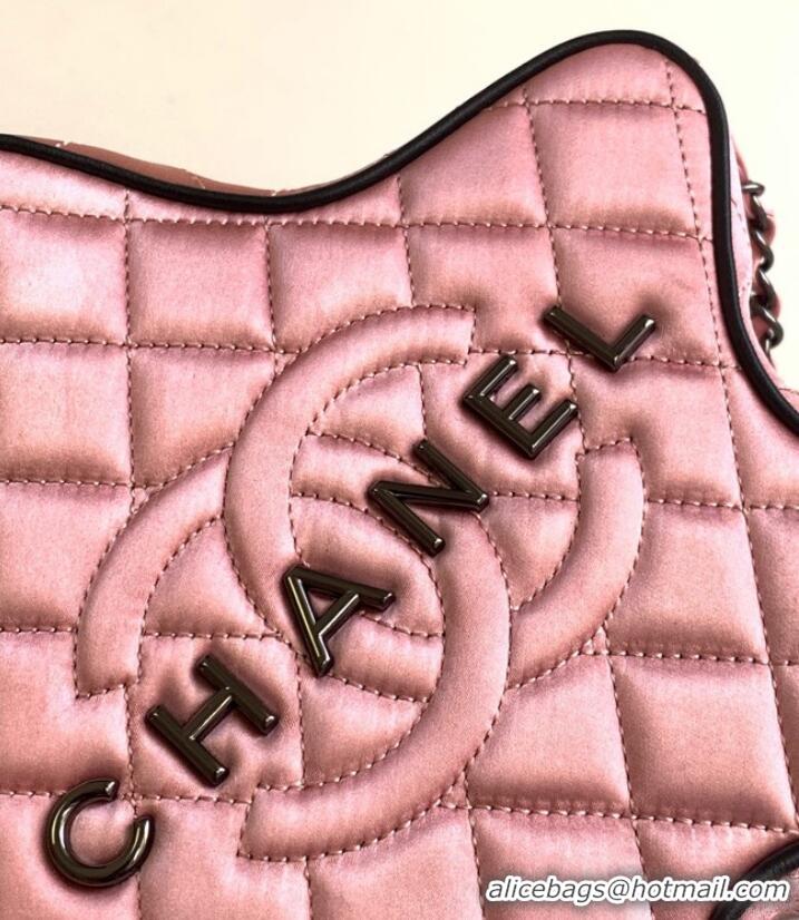 Promotional Chanel 24C Star Bag Satin AS4579 pink