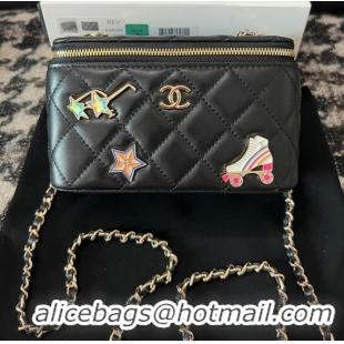 Reasonable Price Chanel CLUTCH WITH CHAIN AP3044 Black